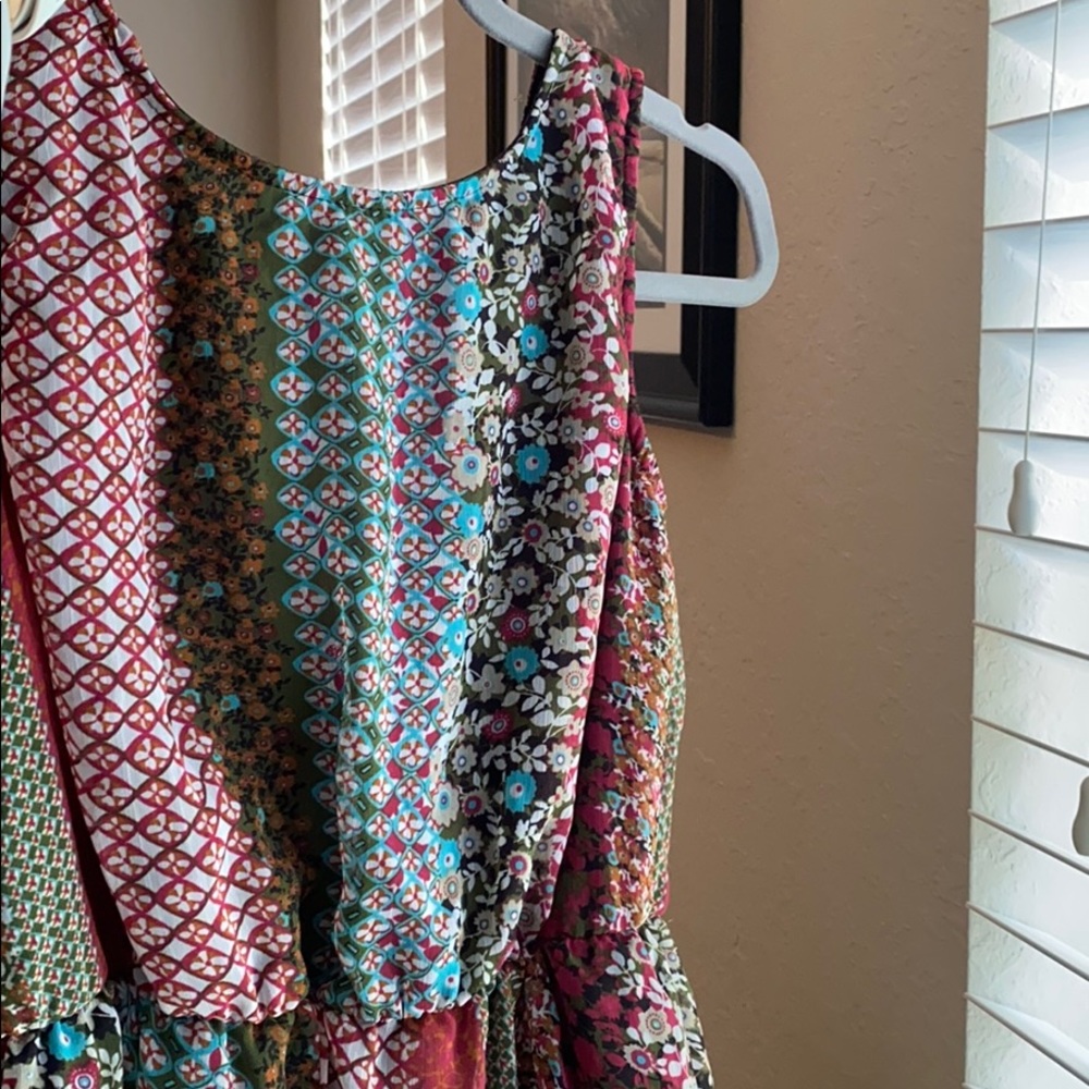 Cute multi pattern dress